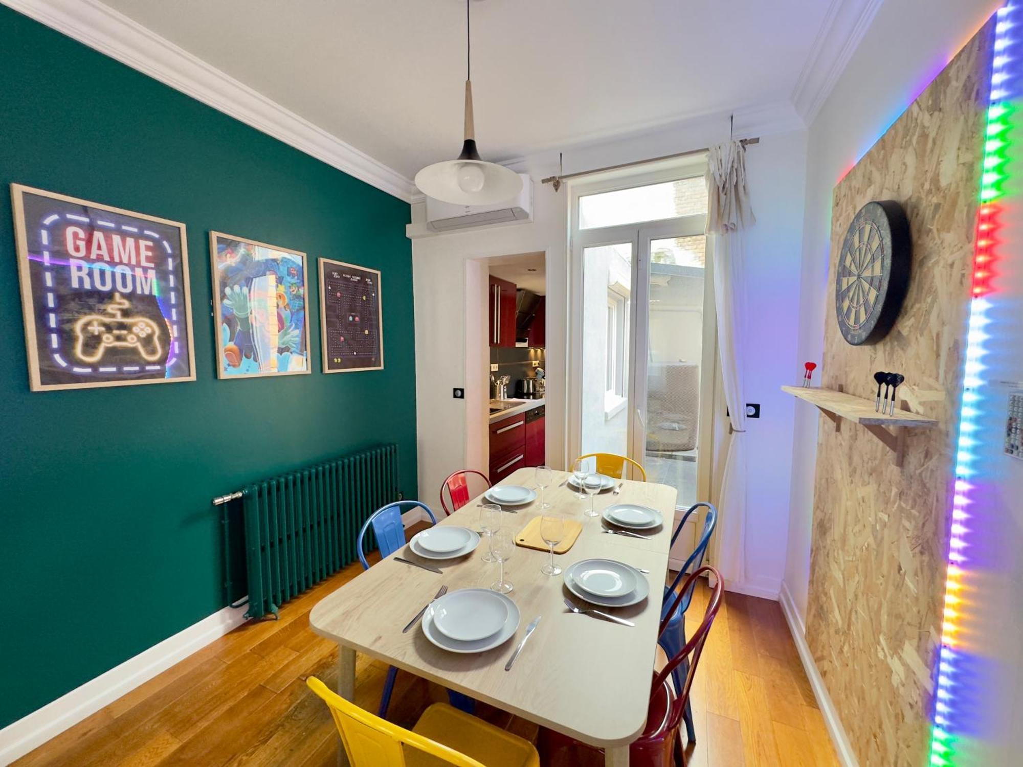Maison 3Ch - Cinema - Game Room - Parking - Gare Amiens Ngoại thất bức ảnh